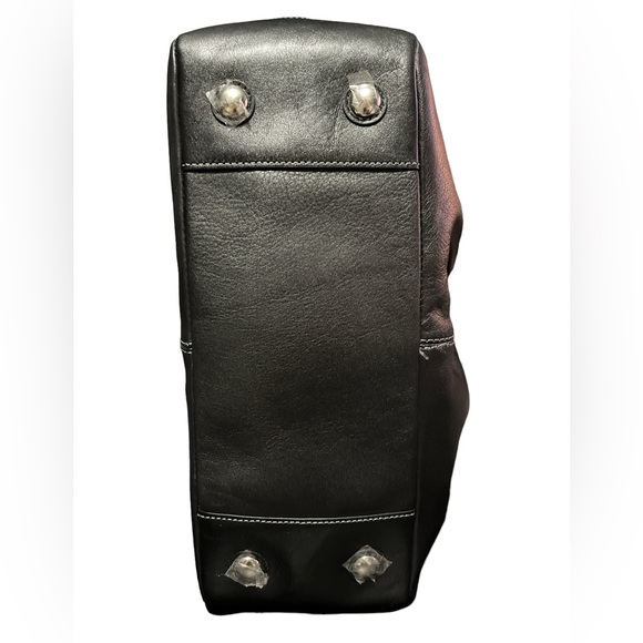 COACH Ashley Black Leather Shoulder Bag Used in Excellent  Condition !!!! - Picture 5 of 8
